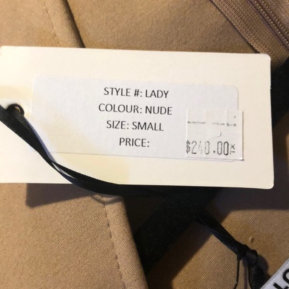 Kiki Kouture Lady Bodycon Lace up Dress,  Nude - Picture 7 of 7